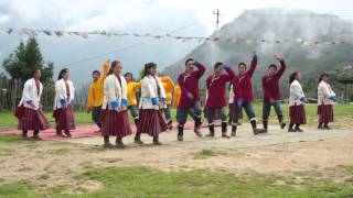 Jhamtse Gatsal  Dalai Lama Birthday  Traditional Dance  Class 9 amp 10 [upl. by Theall]