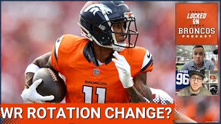 Denver Broncos WR Rotation Impact With Josh Reynolds Looming Return [upl. by Ialocin]