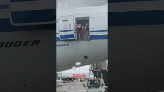 Air hostesses Closing Airplane’s Door 🥵 shorts airplane [upl. by Ogait]