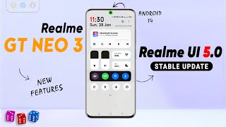 Realme GT Neo 3 New Update  Realme UI 50 Full Review  Realme GT Neo 3T New Features  Android 14🔥 [upl. by Beck]