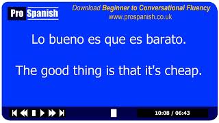 Learn Spanish  Weekly Beginners Conversation Lesson [upl. by Wentworth]