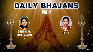 Daily Bhajans  Gajaananaa Om Gajavadanaa  Priya And Subhiksha Rangarajan [upl. by Erdnoid]