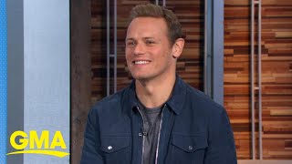 Sam Heughan talks 6th season of ‘Outlander’ l GMA [upl. by Alvan]