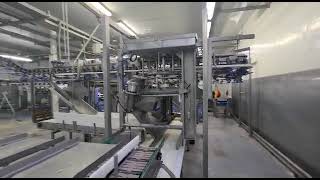 Stork MX chicken cut up line 5000bph with by pass  FOR SALE  USE POULTRY TECH [upl. by Carly]