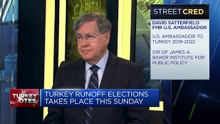 Turkeys runoff election might be its most significant election says former US ambassador [upl. by Bekki]