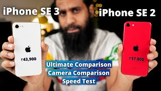 iPhone SE 3 vs iPhone SE 2 Ultimate Comparison with Camera amp Speed test [upl. by Daffie]