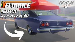 NOVOS GRAFICOS E MUITO MAIS UPDATE 32 DRAG BRASIL VELORACE ROBLOX [upl. by Ashlen797]