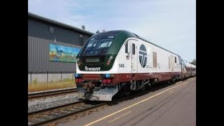 Amtrak Cascades 508 Ride Eugene OR  Portland OR [upl. by Alexine383]