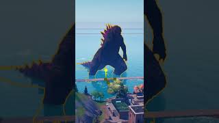 Godzilla Destroys Tilted Towers in Fortnite [upl. by East926]