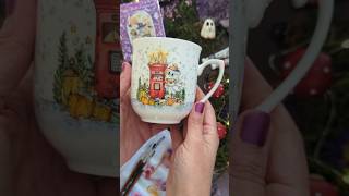 De laquarelle à lobjet final 💜studiovlog carte aquarelle tasse mug creatrice [upl. by Merna]