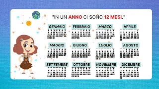 IL CALENDARIO I MESI E LE STAGIONI [upl. by Adolfo]