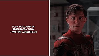 tom holland in spiderman no way home twixtor scenepack [upl. by Arahat]