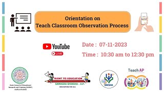 Orientation on Teach Classroom Observation Process [upl. by Travis964]