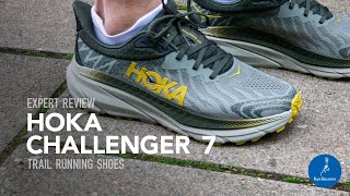 Hoka Challenger ATR 7 Trail Running Shoes Expert Review [upl. by Baillie]