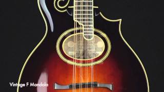 Weber Fine Acoustic Instruments Vintage F Mandola Video [upl. by Placia]