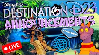 Destination D23 🔴LIVE🔴 with Offhand Disney [upl. by Aldo222]