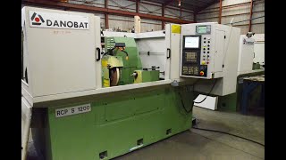 4597 DANOBAT RCP S 1200 Rectificadora Cilíndrica  Cylindrical Grinder [upl. by Doerrer]