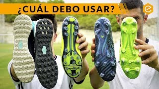 GUÍA DE SUELAS DE BOTAS DE FÚTBOL versión 2017 [upl. by Yna]