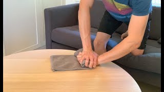 Wrist Ligament Sprain Injuries  Functional Towel Extension Exercise [upl. by Auqinat]