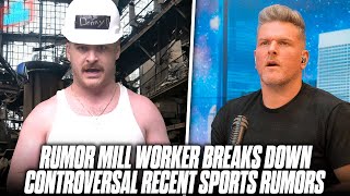 Rumor Mill Worker Donny Don Don Breaks Down The Controversial Rumors In Sports Today [upl. by Toille]