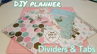 DIY Planner Dividers and Tabs [upl. by Profant]