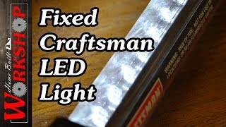 Fixed LED Worklight Battery Replacement [upl. by Fransen]