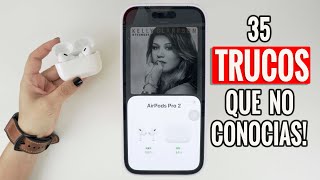 AirPods Pro 2  35 TRUCOS Para Aprovecharlos al Máximo [upl. by Whall]