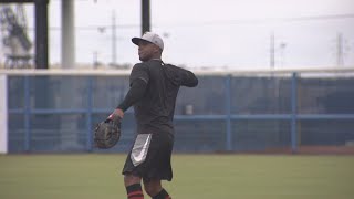 Schoop brothers play first ever pro game on the same team [upl. by Nora]