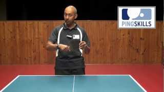 How To Hold a Table Tennis Bat  PingSkills [upl. by Valaree]