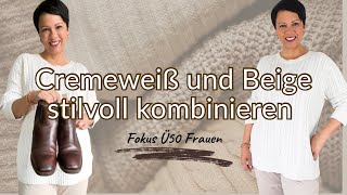 Cremeweiß und Beige  OutfitInspiration [upl. by Nizam]