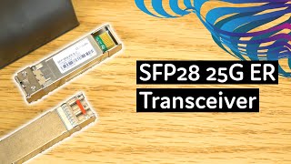 25G ER SFP28 Optical Transceiver Module Overview [upl. by Kcered]