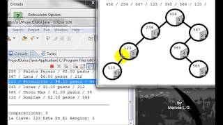 PROGRAMA Manejo de Listas y Arbol binario Combinados comparaciones [upl. by Bergren]