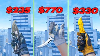 BEST CS2 GLOVE and KNIFE COMBOS BUDGET COMBOS in CS2 pt2 [upl. by Codie23]