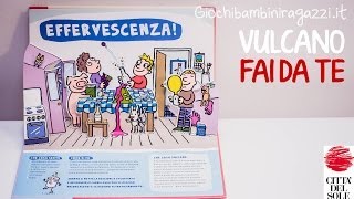 Esperimenti per bambini fai da te il vulcano che erutta [upl. by Riamu]