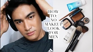 MENS EVERYDAY NATURAL MAKEUP TUTORIAL [upl. by Nawj]