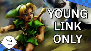 Can You Beat The Legend of Zelda Ocarina of Time With Only Young Link [upl. by Alvie]