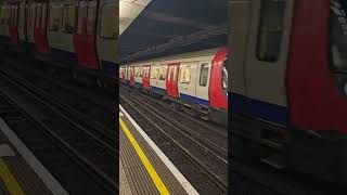 District Line arriving at Embankment Station [upl. by Acul]