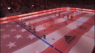 NHL 24 Gameplay Game 49 Golden Knights vs Red Wings Superstar 4K 60fps [upl. by Rosena]