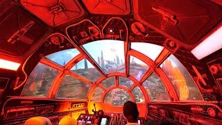 Millennium Falcon Smugglers Run 2023 Ride POV Experience in 4K  Walt Disney World Florida [upl. by Asfah]