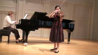 Jennifer Cha Plays SaintSaens Introduction and Rondo Capriccioso [upl. by Aicen]