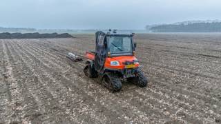 Soilscanning with Dualem 21s and Kubota RTV900 on Soucy tracs [upl. by Tihor]