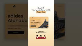 React JS Tutorial with Tailwind CSS  Simple ecommerce Application  Download Source Code shorts [upl. by Llenoil322]