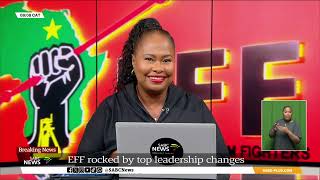 EFF Briefing  Party set to announce changes in leadership following Mays elections [upl. by Hannej]