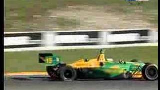 Champ Car Road America 2006  Kathrine Legge horrific crash [upl. by Ardiekal]