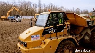 Excavators ☆ Bagger ☆ Budowa Tunelu Łódź Fabryczna ᴴᴰ [upl. by Sirdi]