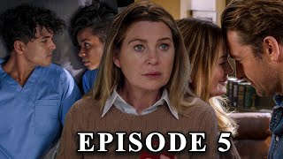 GREYS ANATOMY Season 20 Episode 5 Recap  Ending Explained [upl. by Enilec359]