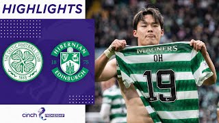 Celtic 31 Hibernian  Oh Hyeongyu Completes Comeback With Winner Off Bench  cinch Premiership [upl. by Eenitsed372]