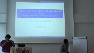 UAI 2015 Amsterdam Tutorial Optimal Algorithms for Learning Bayesian Network Structures [upl. by Sybilla]