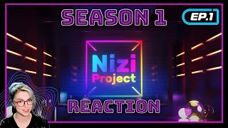 REACTION to Nizi Project Part 1 11 A good start [upl. by Enirac133]