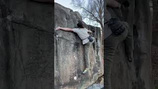 Highpoint Traverse V7  St ElmoOld Wauhatchie Boulders [upl. by Odareg448]